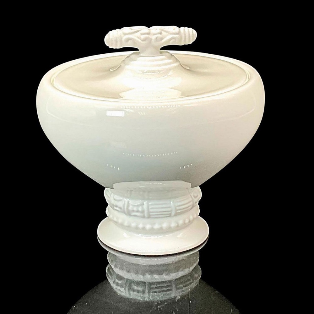 Katy Briscoe White Bone China Sugar Bowl, Bangles